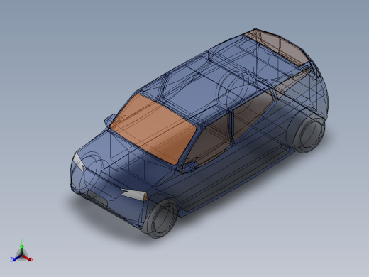 A3003600-4x4 轻型厢式车正等轴测缩略图