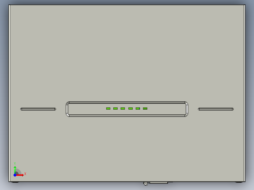 户用双向逆变器前视图