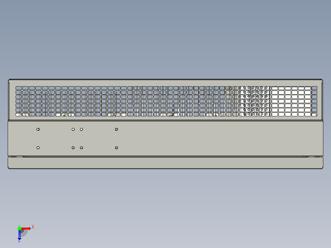 户用双向逆变器俯视图
