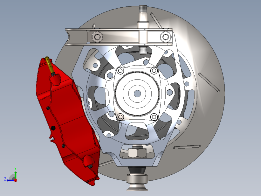 刹车系统右视缩略图