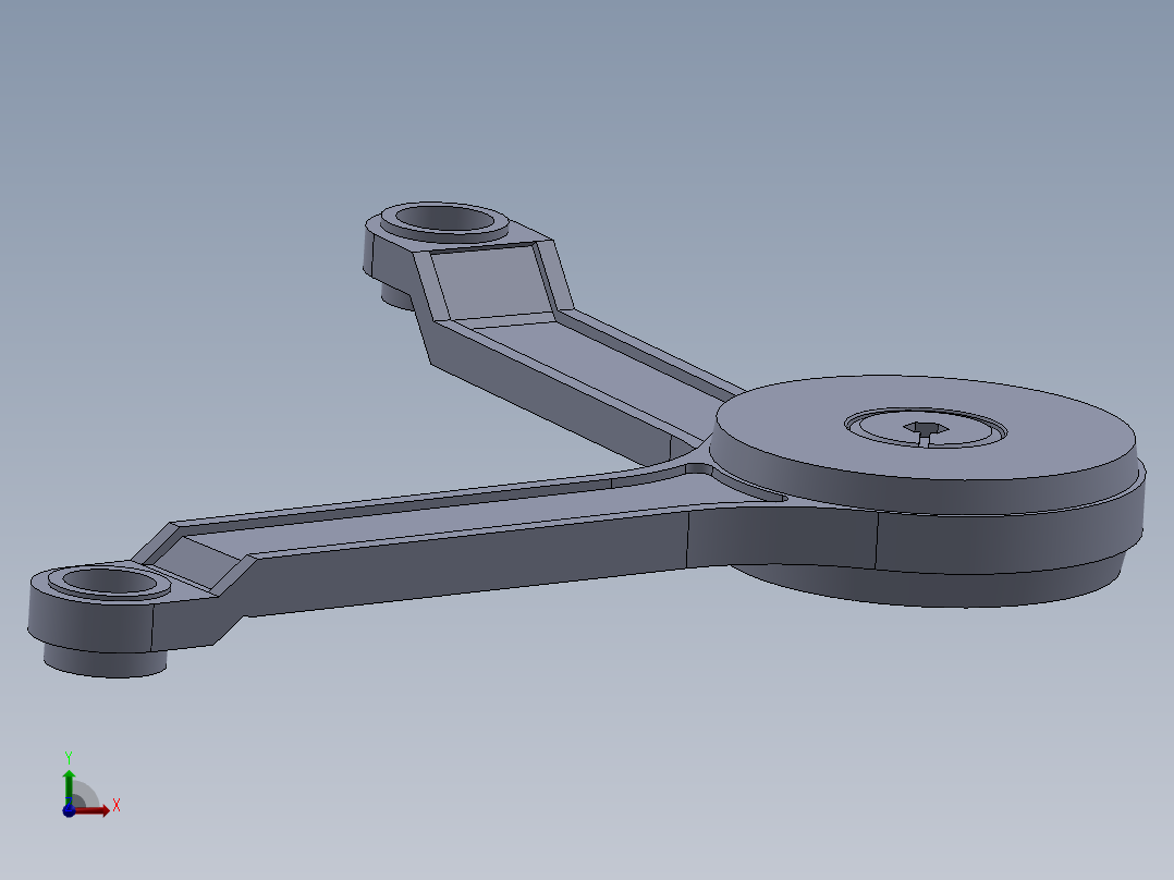 充气门阻尼器前视图