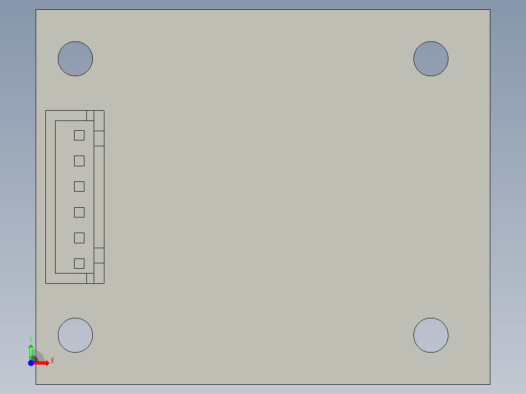 电控柜-7400000390LJ1XH6-2EDGK线路板组件前视图