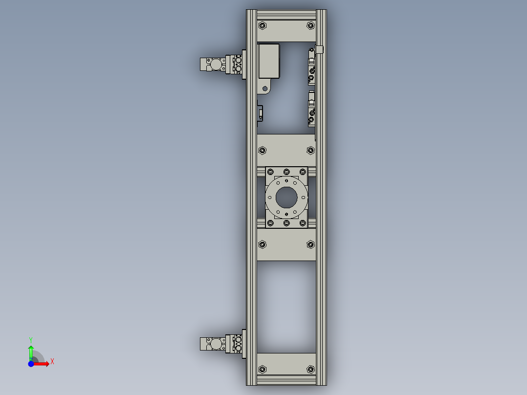 HW机器人抓手前视图