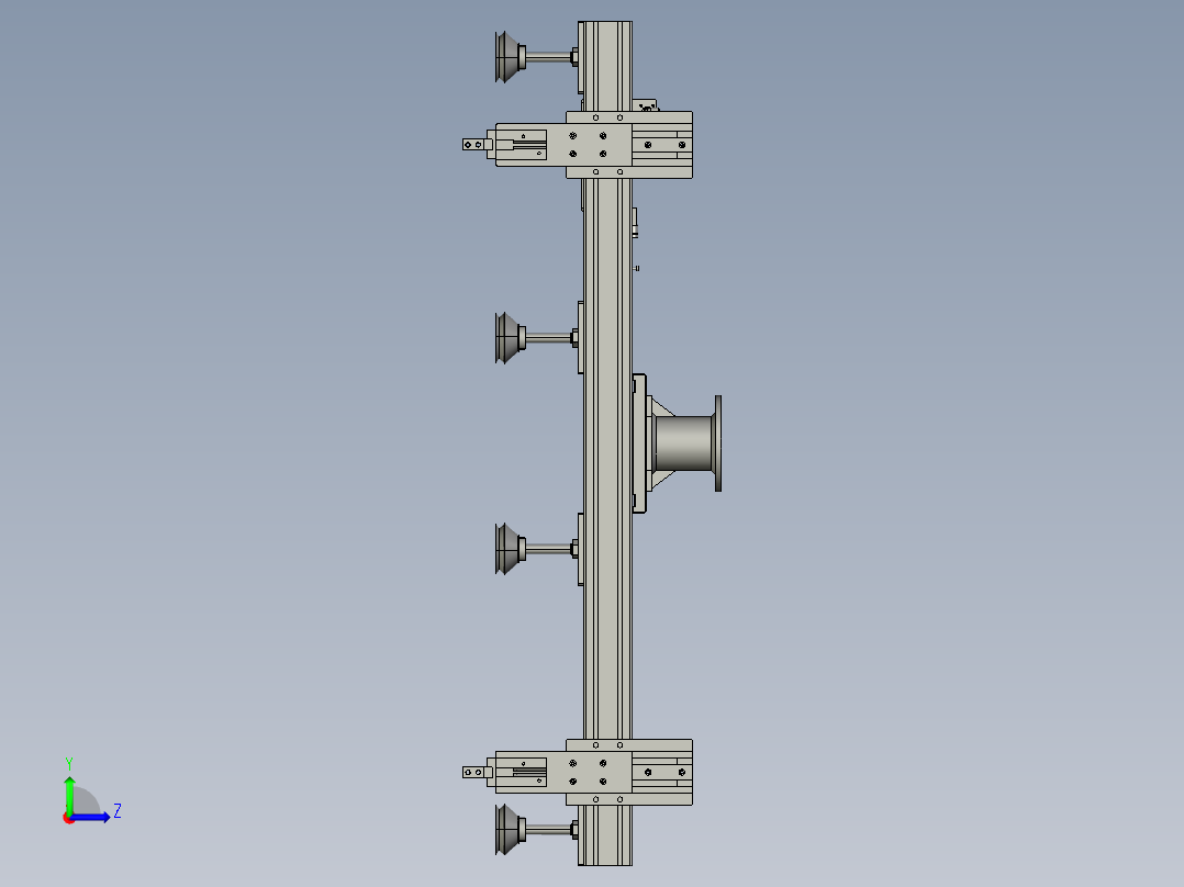 HW机器人抓手左视图