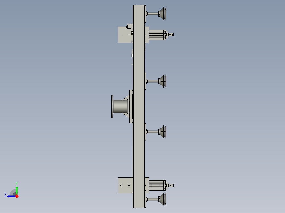 HW机器人抓手右视图