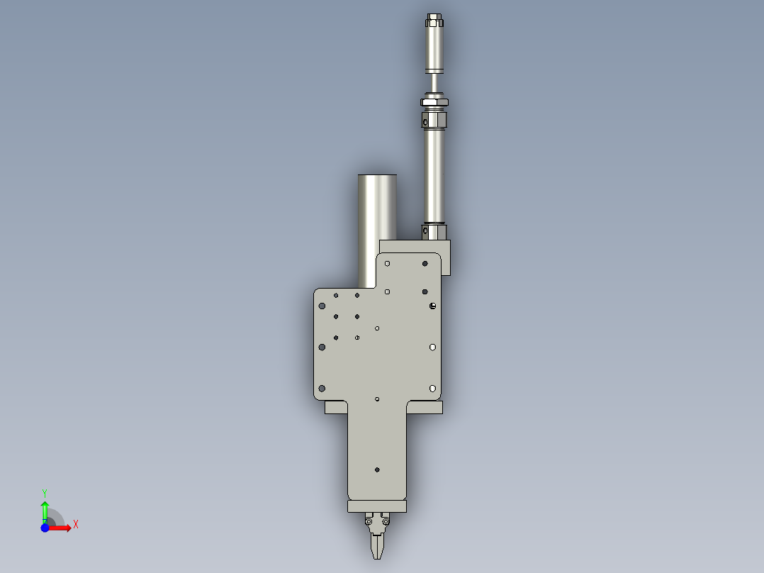 吹气式挂件前视图