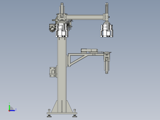 360度旋转自由抓取机械抓手左视缩略图