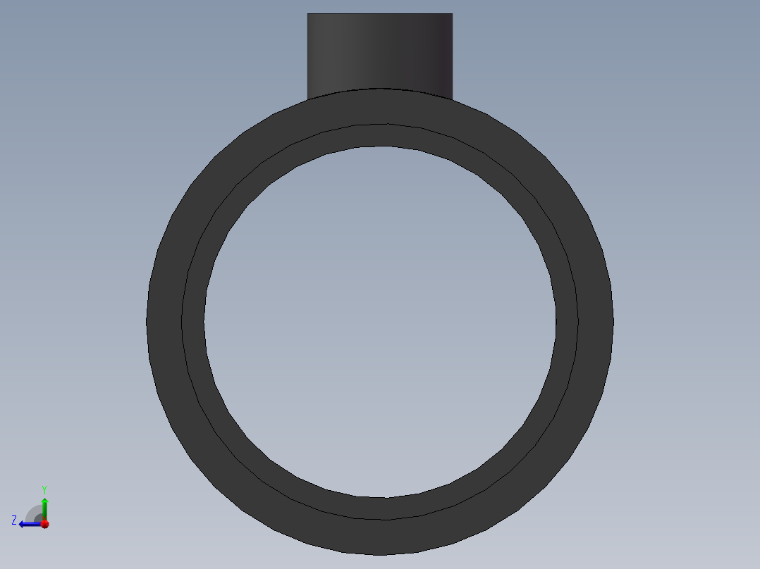 UPVC_RTEE_DN65_40右视图