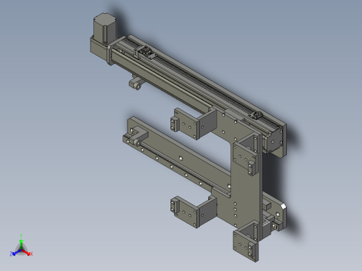 PCM板进料组合_0210A正等轴测缩略图