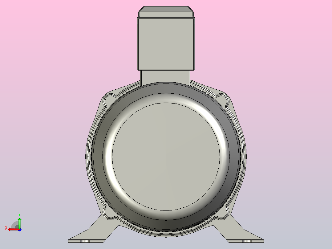 BM系列卧式多级离心泵[BM2-9X5T]后视图