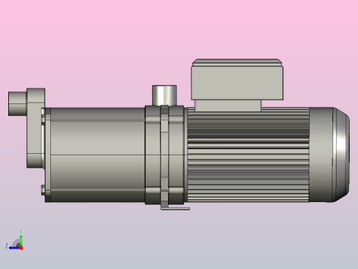 BM系列卧式多级离心泵[BM2-9X5T]右视缩略图