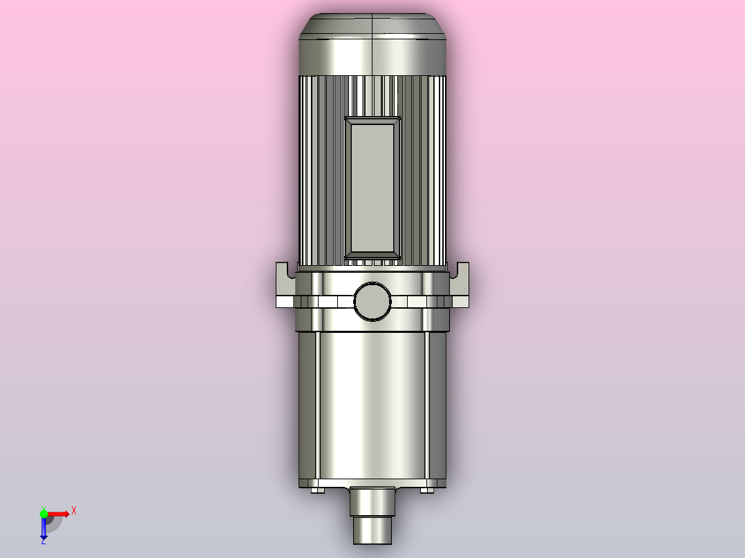 BM系列卧式多级离心泵[BM2-9X5T]俯视图
