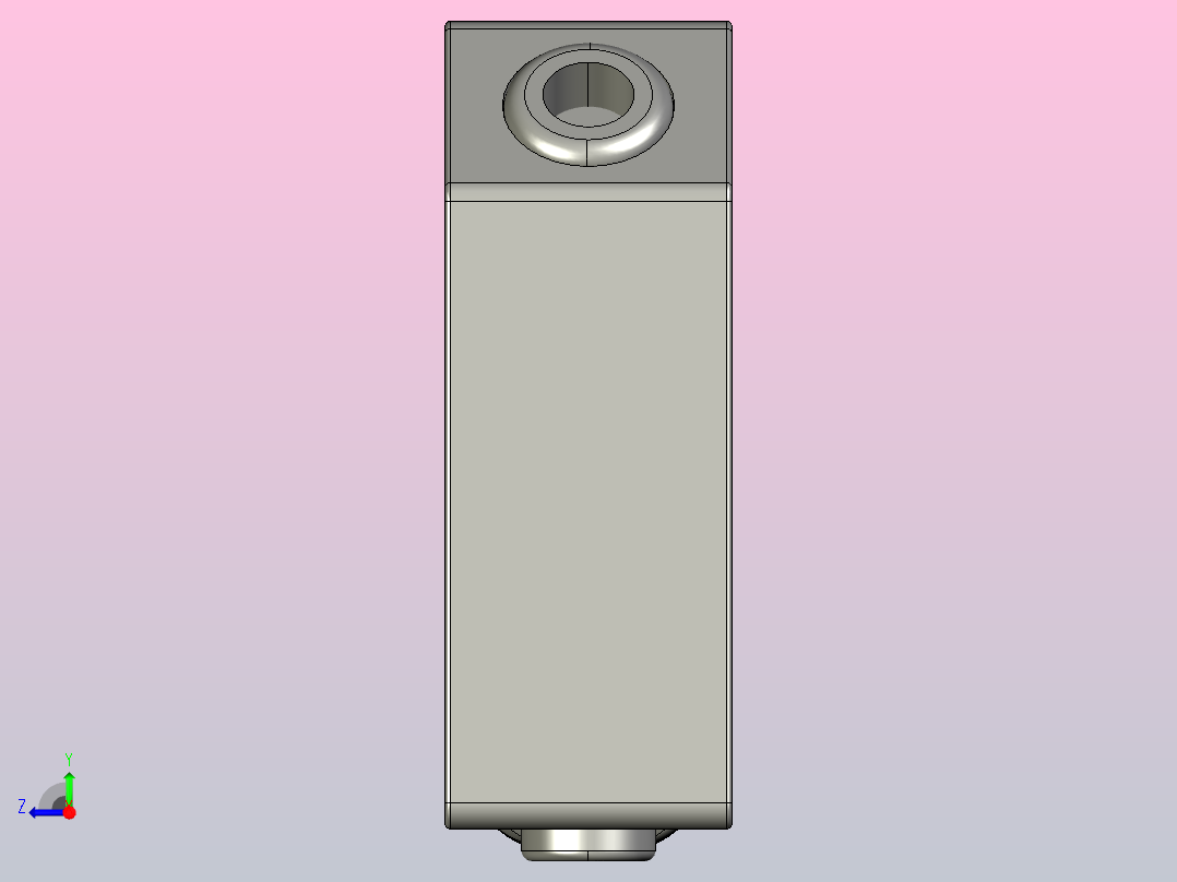 深浦光电传感器 PH2-T 3d右视图