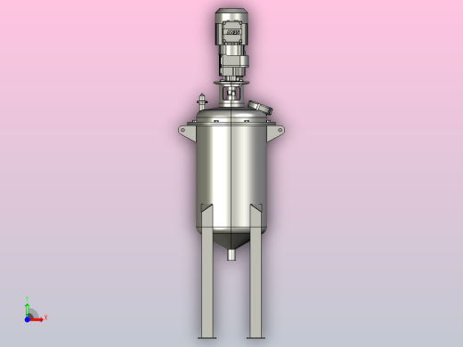 立式搅拌罐前视缩略图