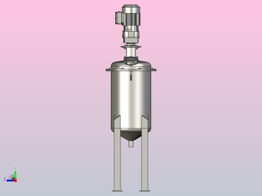 立式搅拌罐右视缩略图