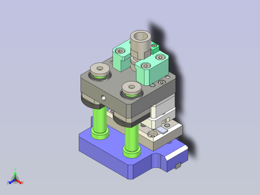 雨刮片冲缺口模具