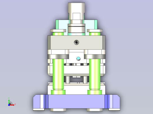 雨刮片冲缺口模具前视缩略图