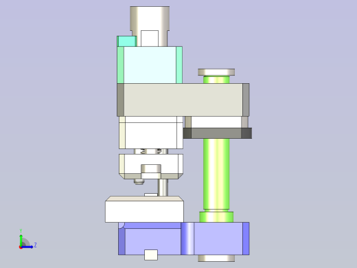 雨刮片冲缺口模具左视缩略图