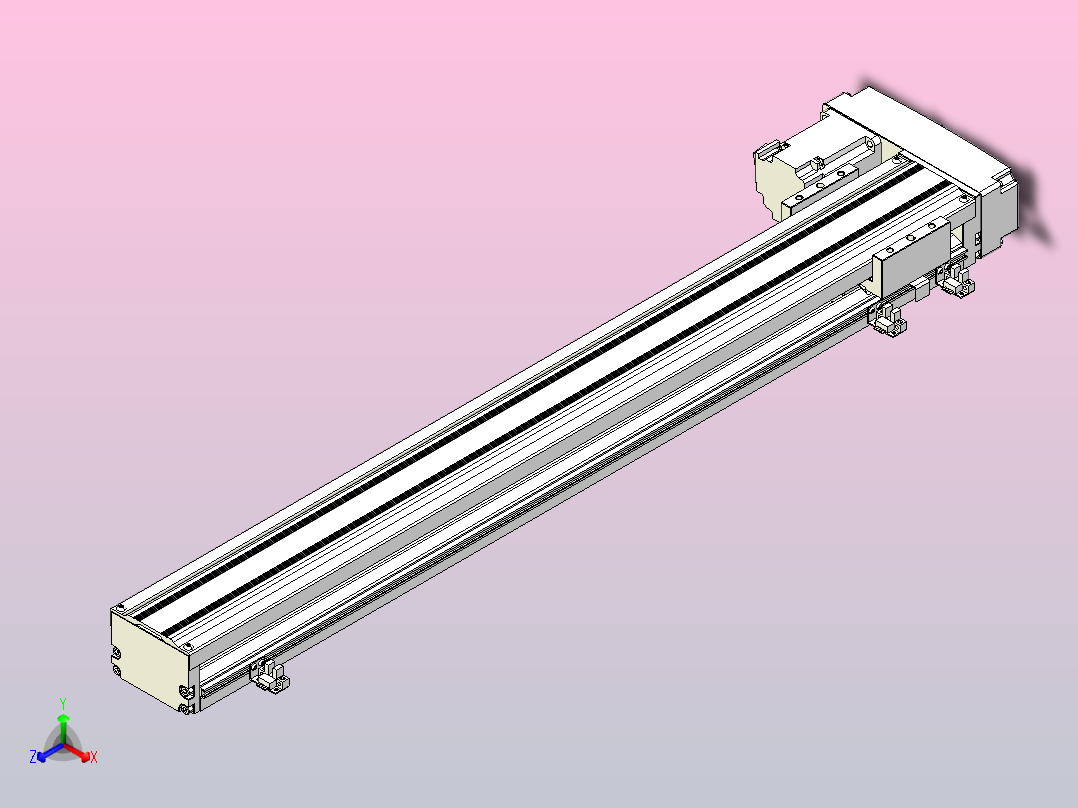 钢基模组TPA-KNR-8610C-840A1-ML-H0S1正等轴测图