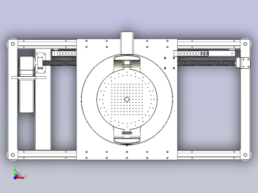 3轴转台3D数模前视缩略图