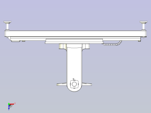3轴转台3D数模俯视缩略图