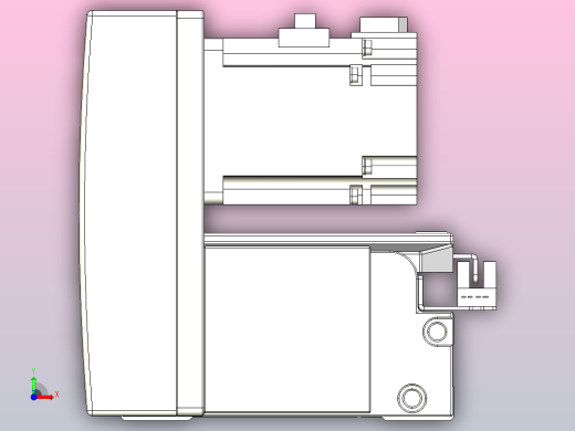 皮带直线轴双滑块型TPA-GCBS-120-P70-L200-LU-M20-N3前视缩略图