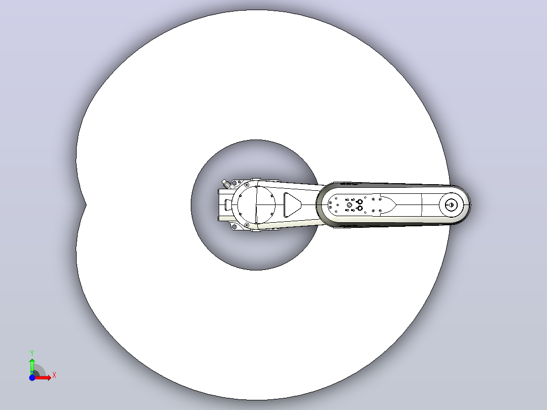ABB IRB930SC机器人IRB930_12kg-850-300-BTM_Omnicore_rev00_Assembly前视图
