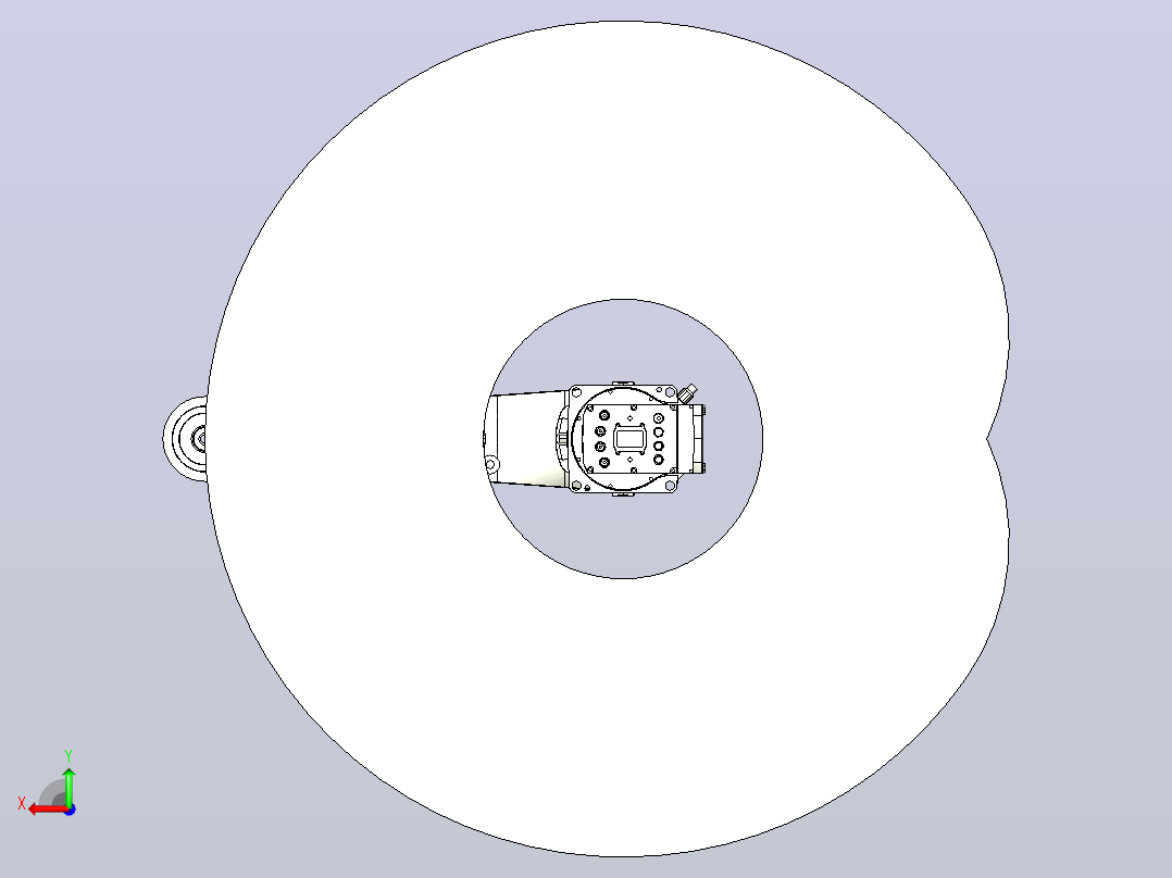 ABB IRB930SC机器人IRB930_12kg-850-300-BTM_Omnicore_rev00_Assembly后视图