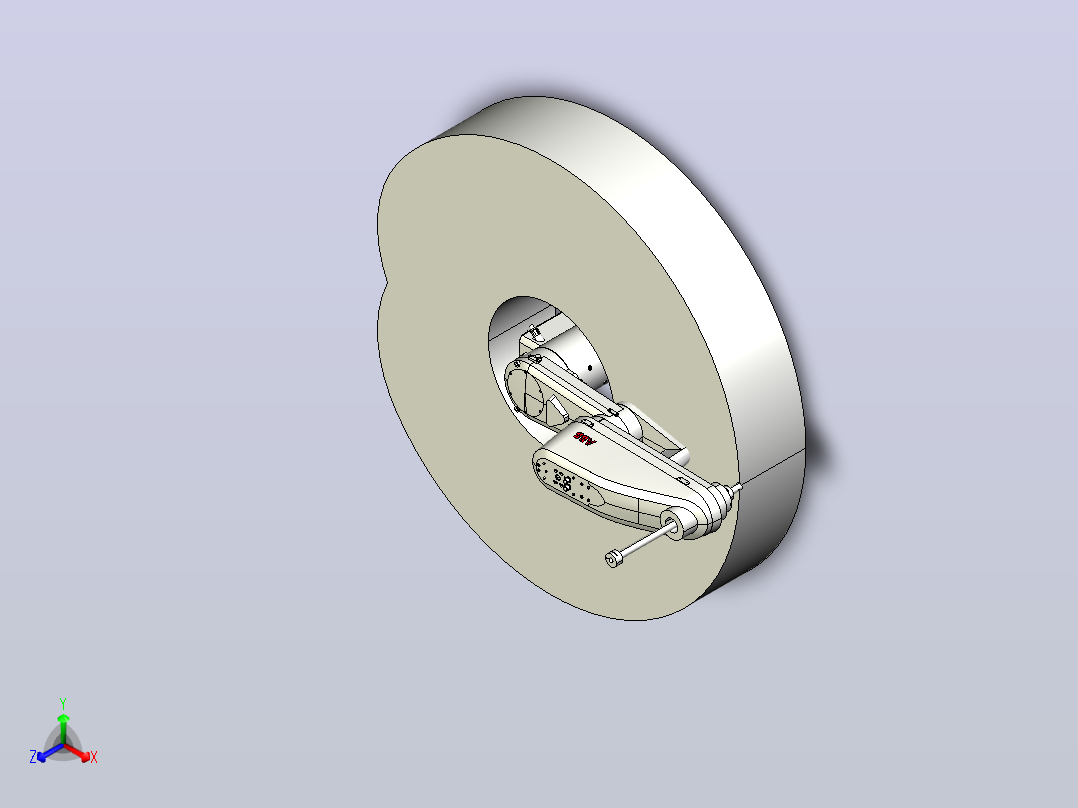 ABB IRB930SC机器人IRB930_12kg-850-300-BTM_Omnicore_rev00_Assembly正等轴测图
