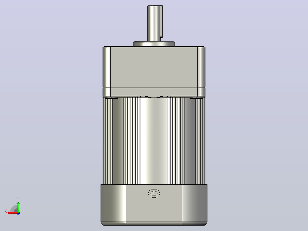 4IK25-F+4GN3-15K-G4IK-25W小型调速减速电机后视图
