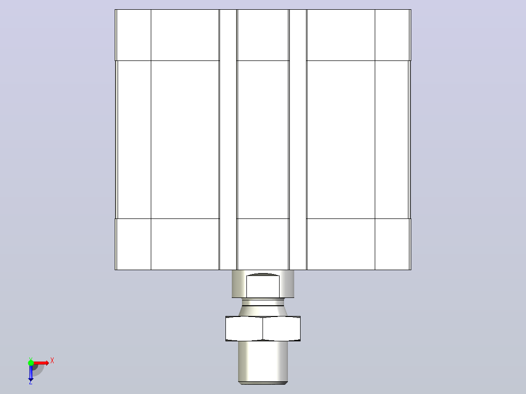 FESTO气缸ADN-80-30-A-P-A---_asm_0_俯视图