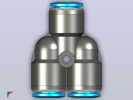 快插接头QSY-10-20俯视缩略图