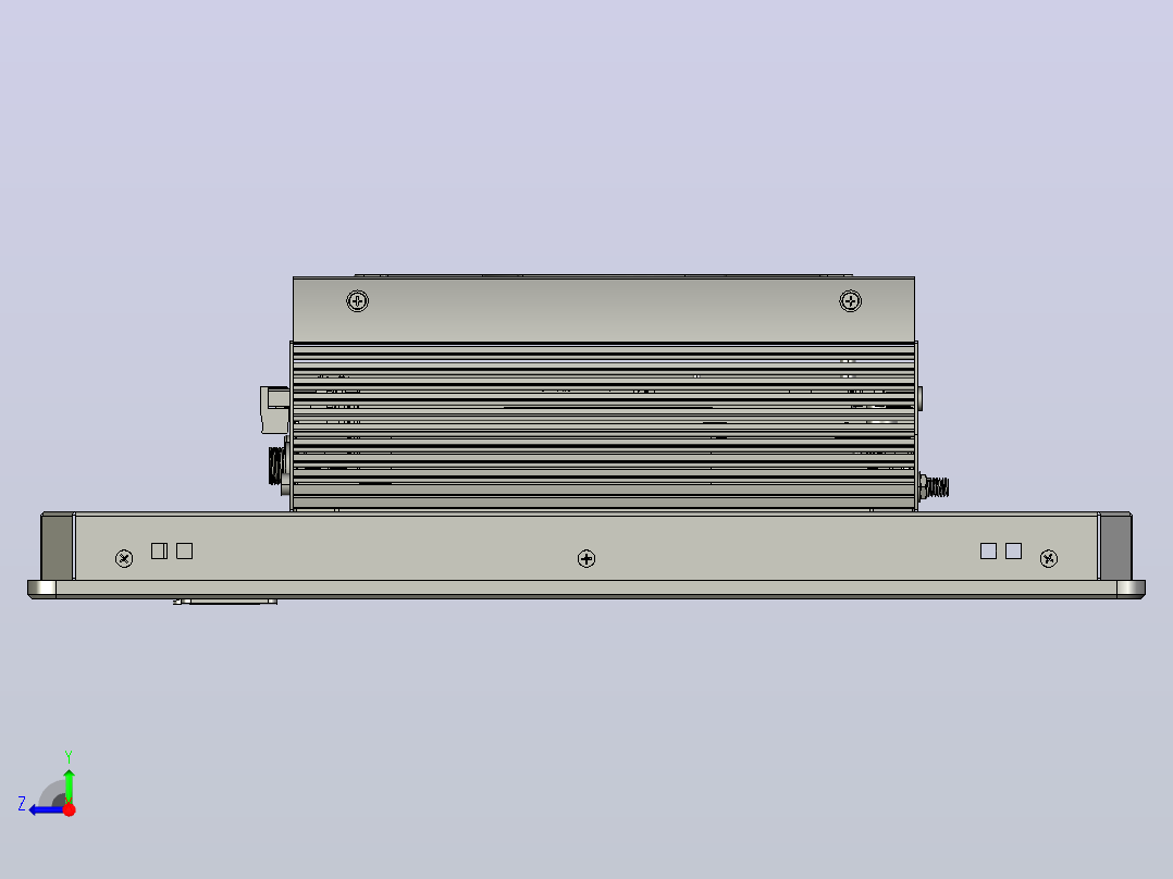 P19RF-700工业平板电脑 ABOX-700系列右视图