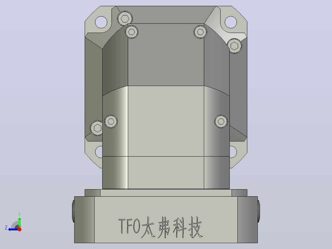 ABR115-L2-S2-P2电机减速机右视图