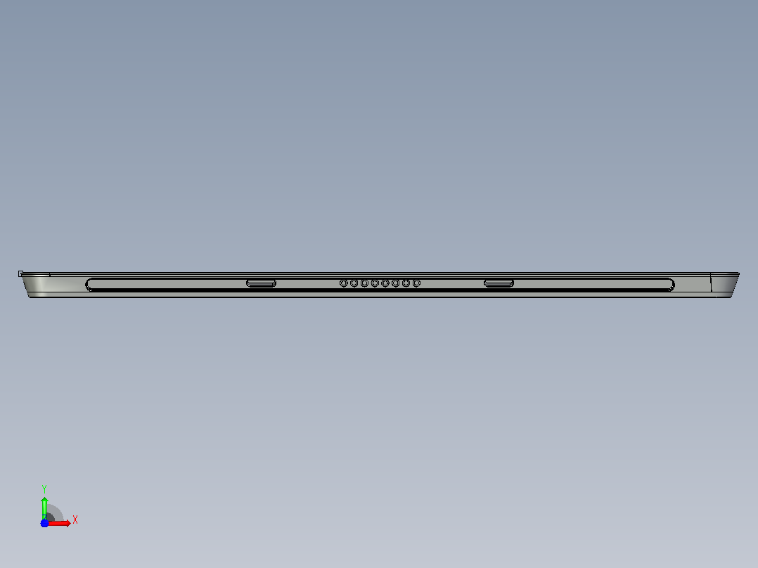 微软Surface Go平板电脑的代表机型前视图