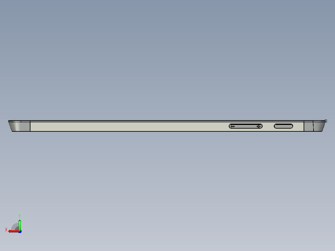 微软Surface Go平板电脑的代表机型后视图