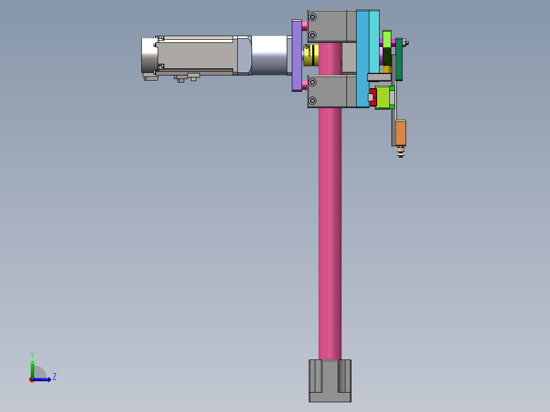 PPU搬运模组sw17可编辑左视图