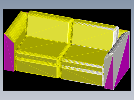 室内家具及植物三维模型十六-S004