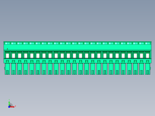 DEGSON 15EDG 系列 3.5mm 插拔式接线端子 FullPack-15EDGKA-3.5-24P-14-00AH前视缩略图