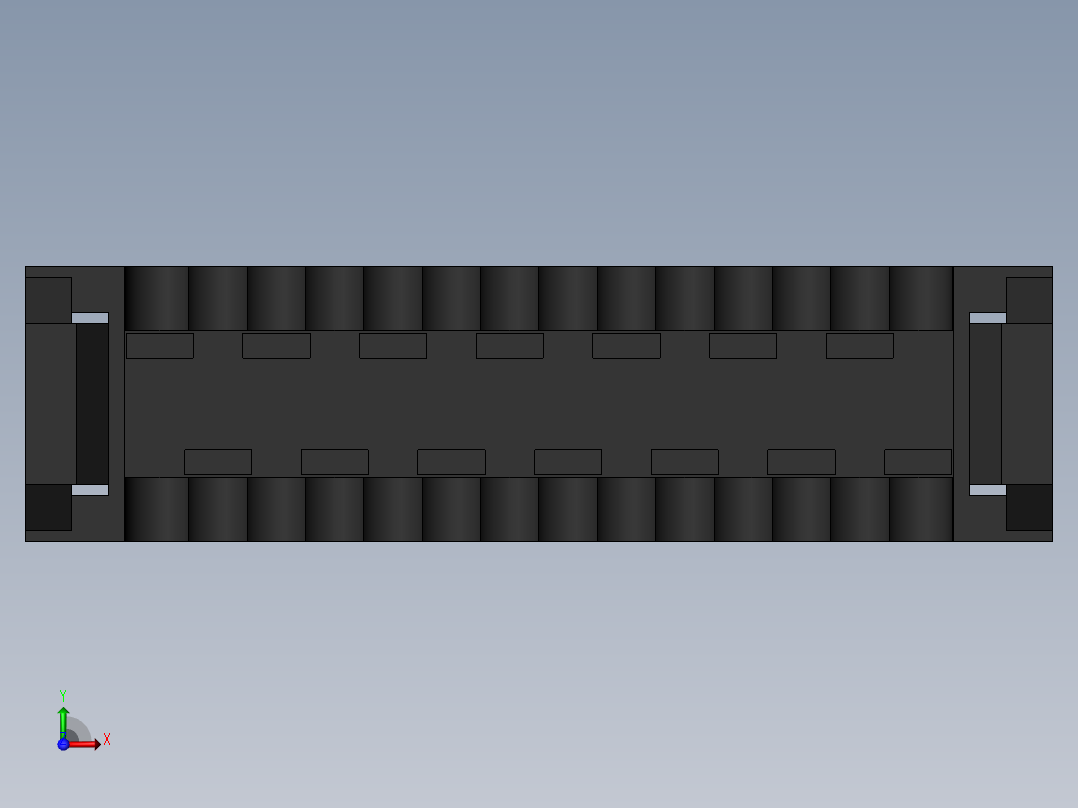 FDC-14 ( DS1018-2.54-14L )前视图