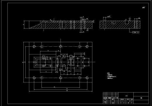 支架级进模（CAD图+UG三维）缩略图