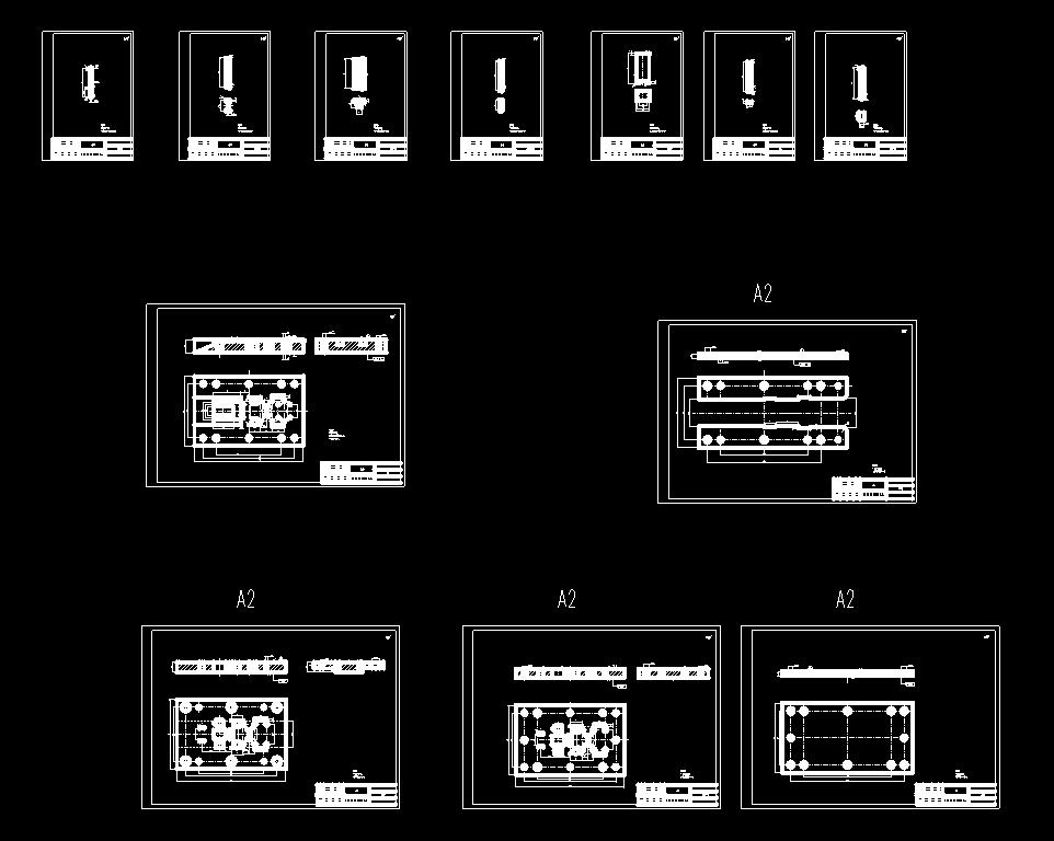 支架级进模（CAD图+UG三维）