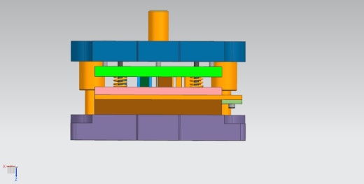 支架级进模（CAD图+UG三维）缩略图