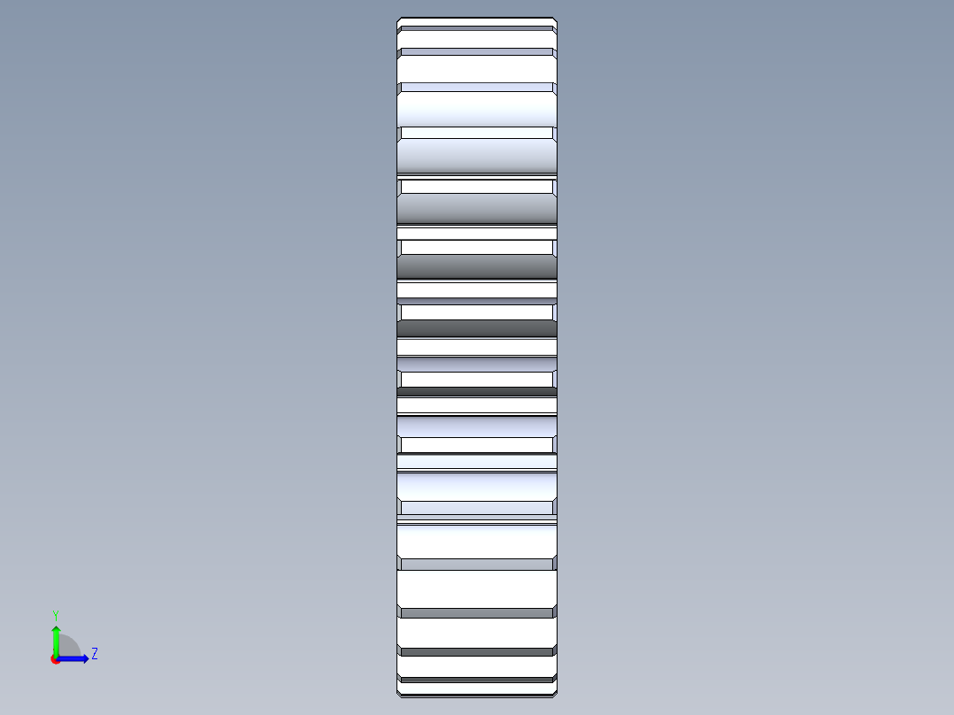 正齿轮压力角20 -64dp-20pa-32t spur gear左视图