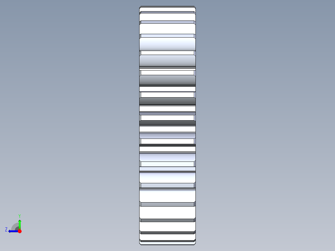 正齿轮压力角20 -64dp-20pa-32t spur gear右视图