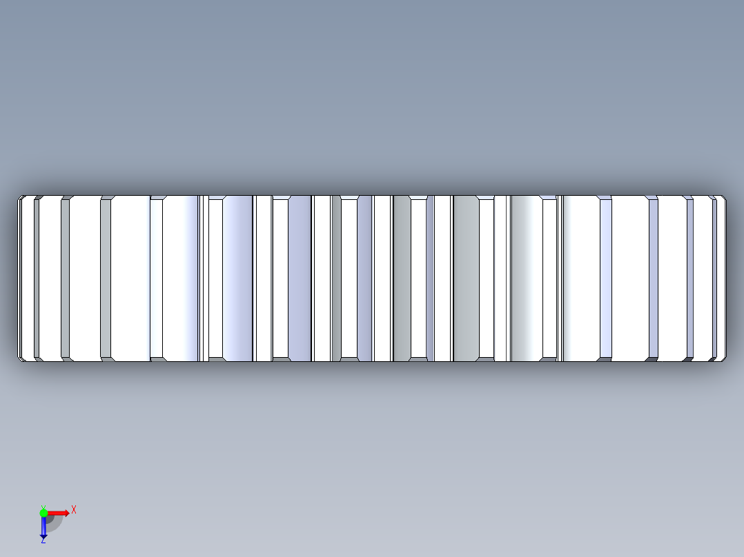 正齿轮压力角20 -64dp-20pa-32t spur gear俯视图