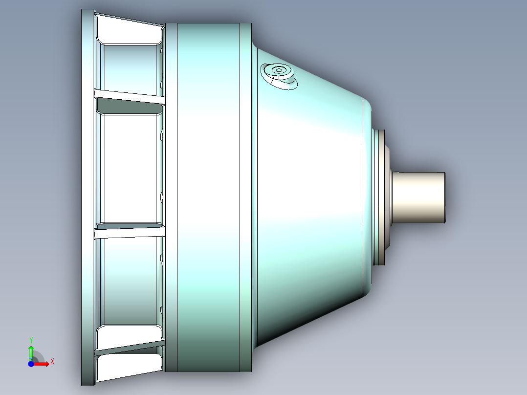 SW_行星减速器前视图