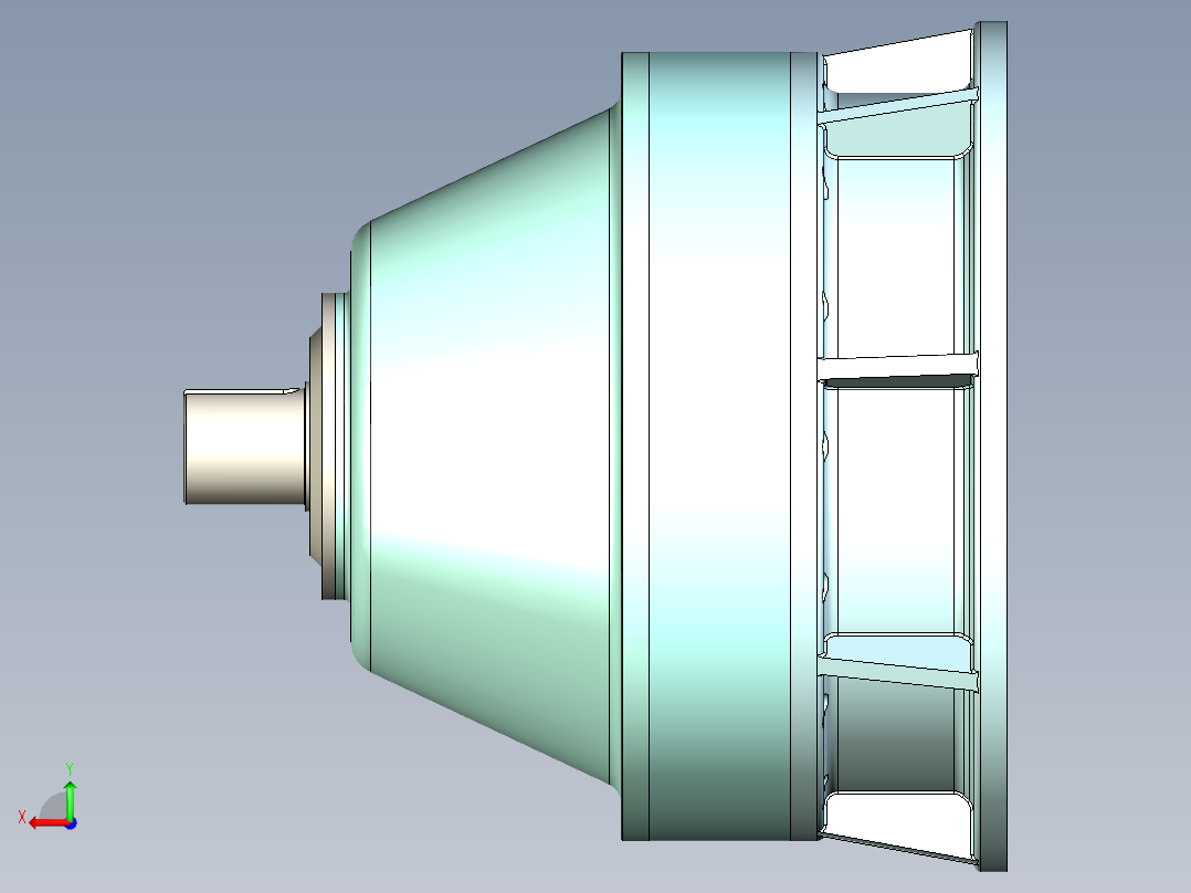 SW_行星减速器后视图