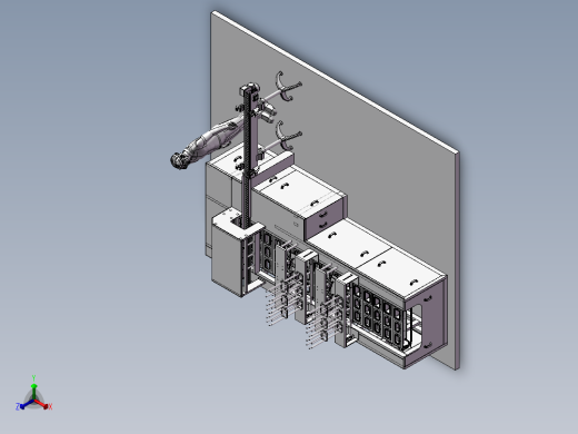 预制铝箔封口机正等轴测缩略图