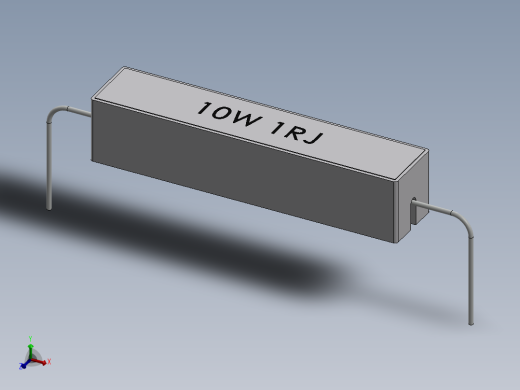 电容器 二极管 电阻器-Resistor 1 Ohm 10 Watt